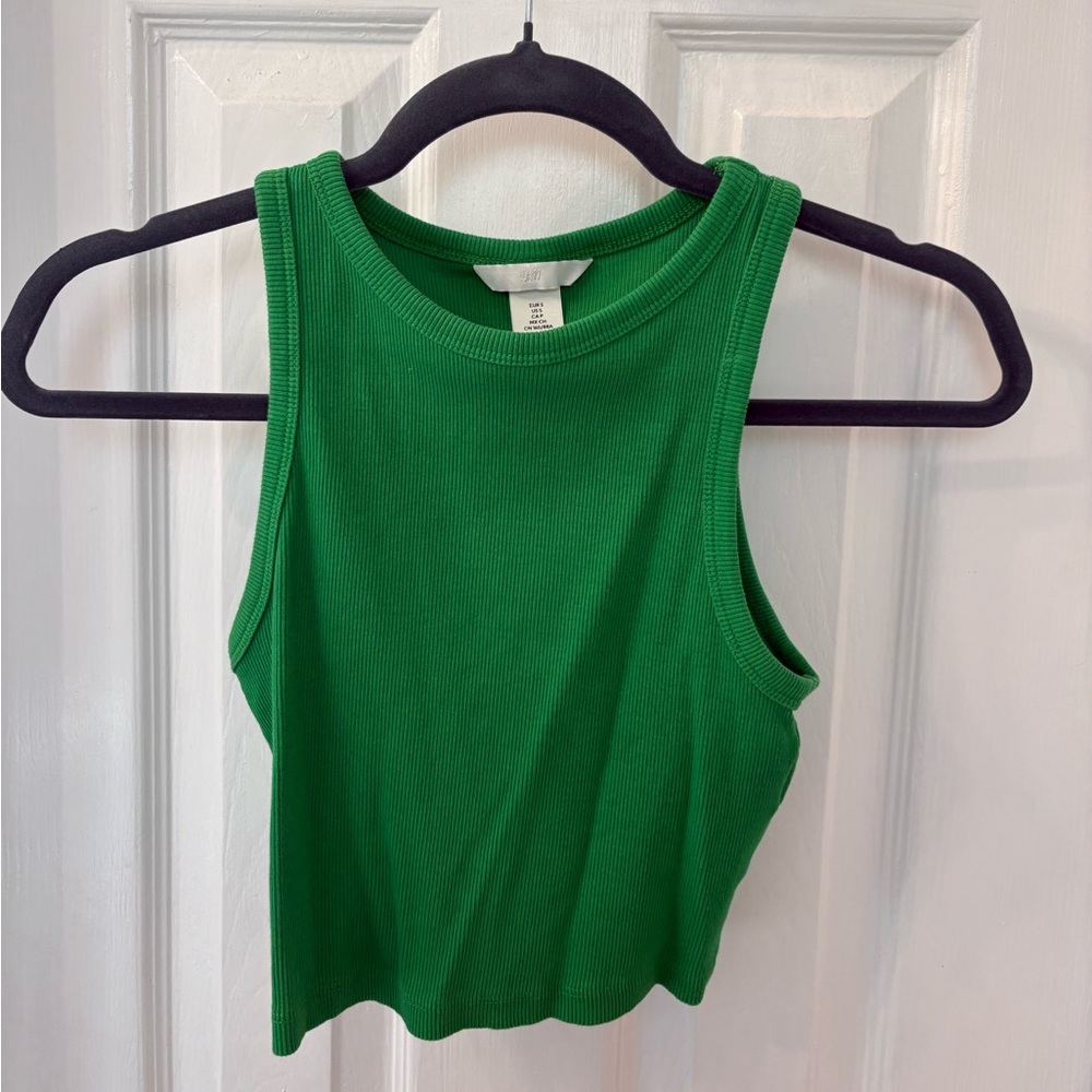 H&M Vibrant Green Tank Top